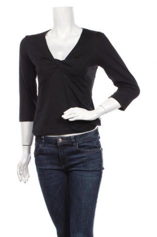 Дамска блуза Zabaione, Размер L, Цвят Черен, 92% полиамид, 8% еластан, Цена 21,84 лв.