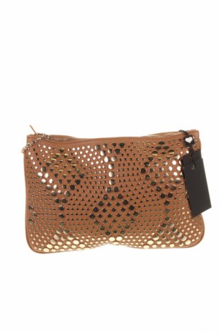 Γυναικεία τσάντα TWINSET, Χρώμα Καφέ, Δερματίνη, Τιμή 72,92 €