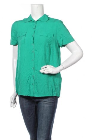 Дамска риза Biaggini, Размер L, Цвят Зелен, Вискоза, Цена 17,64 лв.