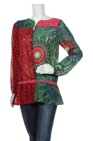 Γυναικείο πουκάμισο Desigual, Μέγεθος S, Χρώμα Πολύχρωμο, Τιμή 19,48 €