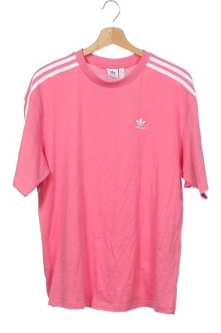 Damski T-shirt Adidas Originals, Rozmiar XS, Kolor Różowy, Cena 76,80 zł