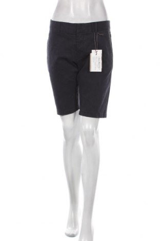 Дамски къс панталон Dreimaster, Размер M, Цвят Син, 97% памук, 3% еластан, Цена 65,36 лв.