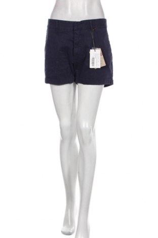 Γυναικείο κοντό παντελόνι Dreimaster, Μέγεθος XL, Χρώμα Μπλέ, 97% βαμβάκι, 3% ελαστάνη, Τιμή 25,86 €