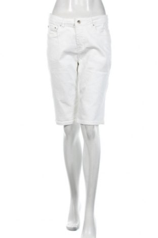 Дамски къс панталон Stooker, Размер M, Цвят Бял, 84% памук, 14% полиестер, 2% еластан, Цена 27,40 лв.