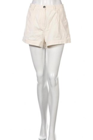 Дамски къс панталон Weekday, Размер L, Цвят Бял, Памук, Цена 18,20 лв.