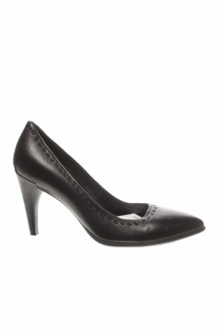 Дамски обувки ECCO, Размер 38, Цвят Черен, Естествена кожа, Цена 74,10 лв.