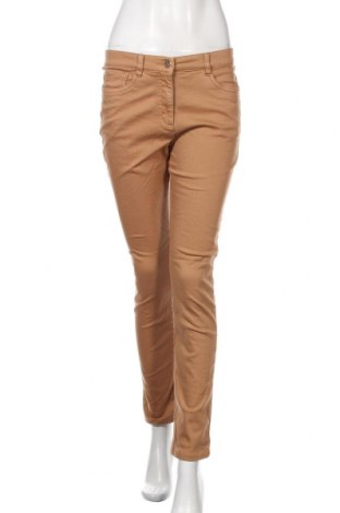 Дамски панталон Alfredo Pauly, Размер S, Цвят Кафяв, 91% памук, 9% еластан, Цена 27,56 лв.