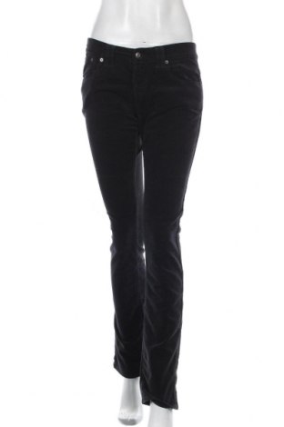 Дамски панталон Armani Jeans, Размер M, Цвят Черен, 98% памук, 2% еластан, Цена 149,00 лв.