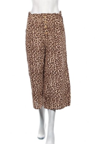 Γυναικείο παντελόνι Cotton On, Μέγεθος XL, Χρώμα Πολύχρωμο, 55% λινό, 45% βισκόζη, Τιμή 14,09 €