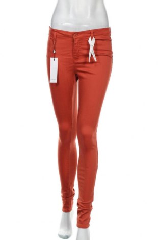 Γυναικείο παντελόνι Vero Moda, Μέγεθος M, Χρώμα Πορτοκαλί, 70% βαμβάκι, 29% πολυεστέρας, 1% ελαστάνη, Τιμή 47,01 €