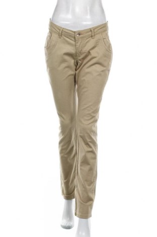 Дамски панталон Zabaione, Размер M, Цвят Бежов, 97% памук, 3% еластан, Цена 31,24 лв.