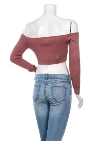 Γυναικείο πουλόβερ Missguided, Μέγεθος L, Χρώμα Καφέ, 70% βισκόζη, 30% πολυαμίδη, Τιμή 10,67 €