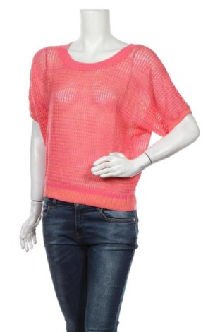 Дамски пуловер Roberto Collina, Размер S, Цвят Розов, Памук, Цена 41,80 лв.