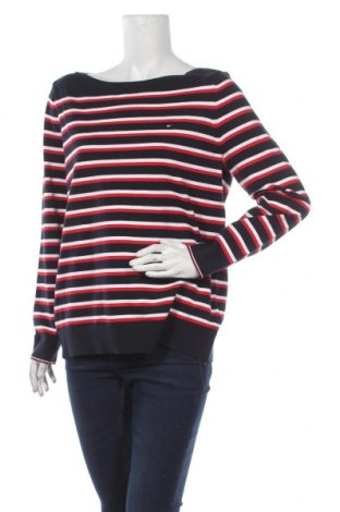 Дамски пуловер Tommy Hilfiger, Размер XXL, Цвят Многоцветен, 69% памук, 31% полиамид, Цена 171,75 лв.