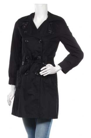 Dámský přechodný kabát  Cache Cache, Velikost S, Barva Černá, Bavlna, Cena  290,00 Kč