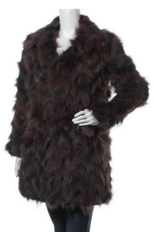Дамско кожено палто Antik Batik, Размер S, Цвят Кафяв, Естествен косъм, Цена 1 617,85 лв.
