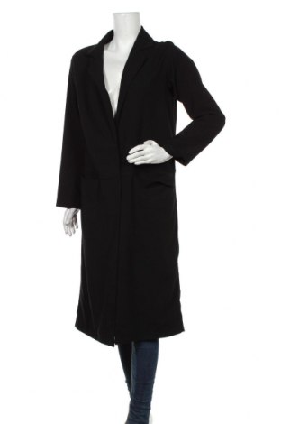 Дамско палто ASOS, Размер S, Цвят Черен, 98% полиестер, 2% еластан, Цена 52,70 лв.