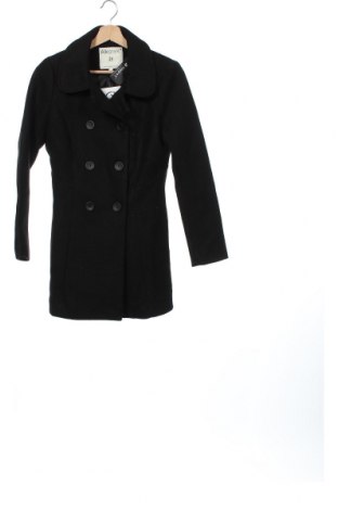 Дамско палто Allegra K, Размер XS, Цвят Черен, Полиестер, Цена 107,40 лв.