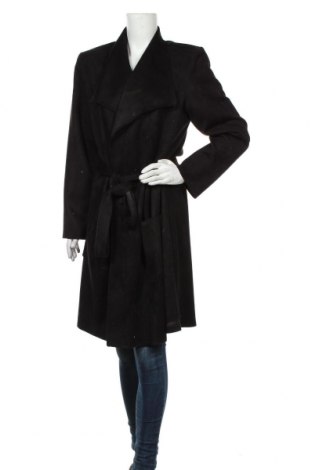 Γυναικείο παλτό One O One, Μέγεθος M, Χρώμα Μαύρο, 90% πολυεστέρας, 10% ελαστάνη, Τιμή 10,52 €