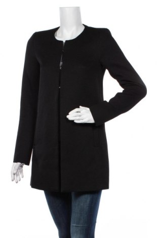 Дамско палто Vero Moda, Размер S, Цвят Черен, 55% полиестер, 45% памук, Цена 21,73 лв.