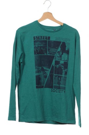 Παιδική μπλούζα Tom Tailor, Μέγεθος 15-18y/ 170-176 εκ., Χρώμα Πράσινο, Βαμβάκι, Τιμή 10,39 €