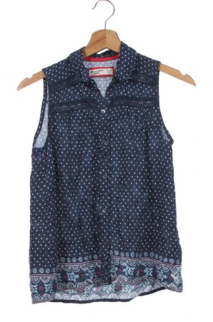 Детска риза Abercrombie Kids, Размер 13-14y/ 164-168 см, Цвят Син, 100% вискоза, Цена 25,99 лв.