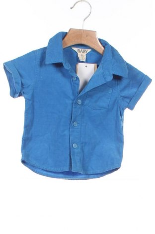 Cămașă pentru copii Cotton On, Mărime 3-6m/ 62-68 cm, Culoare Albastru, Bumbac, Preț 48,36 Lei