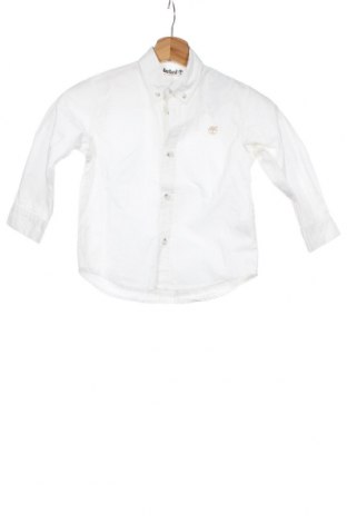 Детска риза Timberland, Размер 2-3y/ 98-104 см, Цвят Бял, Памук, Цена 24,75 лв.