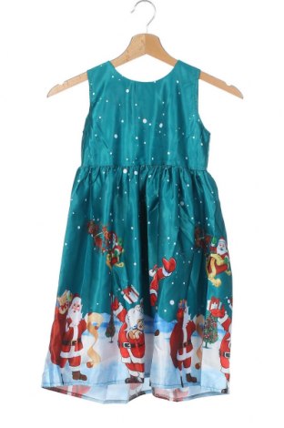 Dětské šaty , Velikost 7-8y/ 128-134 cm, Barva Zelená, Cena  315,00 Kč