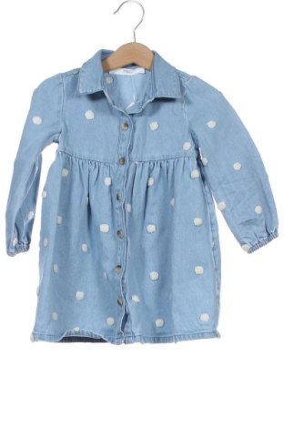 Dětské šaty  Marks & Spencer, Velikost 2-3y/ 98-104 cm, Barva Modrá, Bavlna, Cena  323,00 Kč