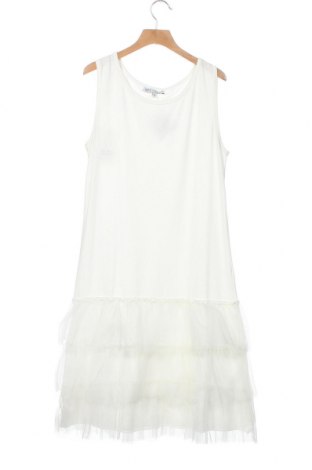 Kinderkleid Patrizia Pepe, Größe 15-18y/ 170-176 cm, Farbe Weiß, Viskose, Polyamid, Elastan, Preis 71,90 €