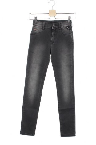 Dziecięce jeansy Replay, Rozmiar 10-11y/ 146-152 cm, Kolor Szary, 89% bawełna, 11% elastyna, Cena 176,32 zł