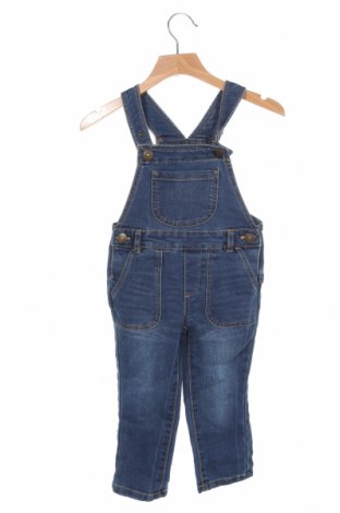 Kinder Overall Pocopiano, Größe 18-24m/ 86-98 cm, Farbe Blau, 71% Baumwolle, 28% Polyester, 1% Elastan, Preis 16,91 €