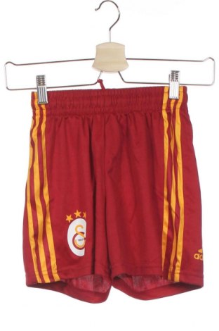Pantaloni scurți pentru copii Adidas, Mărime 8-9y/ 134-140 cm, Culoare Roșu, Poliester, Preț 67,93 Lei