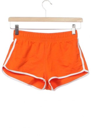 Детски къс панталон H&M, Размер 10-11y/ 146-152 см, Цвят Оранжев, Памук, Цена 7,35 лв.