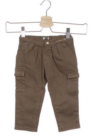 Παιδικό παντελόνι IKKS, Μέγεθος 9-12m/ 74-80 εκ., Χρώμα Πράσινο, 65% βαμβάκι, 33% lyocell, 2% ελαστάνη, Τιμή 14,05 €