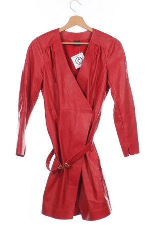 Δερμάτινο φόρεμα Pinko, Μέγεθος XS, Χρώμα Κόκκινο, Δερματίνη, Τιμή 64,80 €