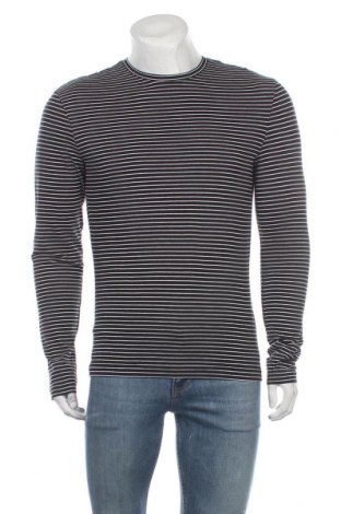 Męska bluzka H&M, Rozmiar M, Kolor Czarny, 95% bawełna, 5% elastyna, Cena 110,35 zł
