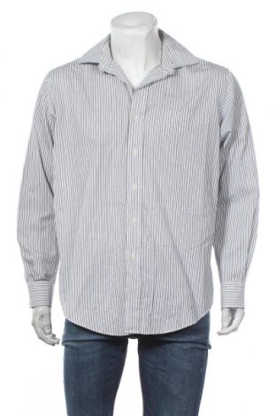 Мъжка риза American Living, Размер L, Цвят Бял, 60% памук, 40% полиестер, Цена 20,48 лв.
