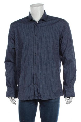 Мъжка риза Bruun & Stengade, Размер XL, Цвят Син, Памук, Цена 44,80 лв.