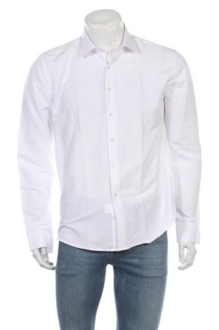 Herrenhemd Jean-Louis Scherrer, Größe L, Farbe Weiß, 60% Baumwolle, 40% Polyester, Preis 64,71 €