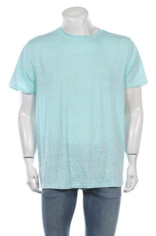 Мъжка тениска, Размер XL, Цвят Син, 95% полиестер, 5% еластан, Цена 21,42 лв.