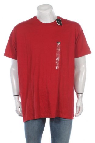 Мъжка тениска Alfani, Размер XL, Цвят Червен, 100% памук, Цена 30,92 лв.