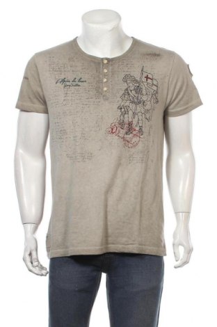 Мъжка тениска Alpin De Luxe, Размер L, Цвят Сив, Цена 18,40 лв.