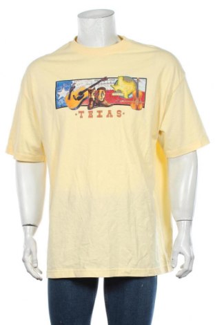 Мъжка тениска Alstyle Apparel & Activewear, Размер XL, Цвят Жълт, Памук, Цена 18,40 лв.