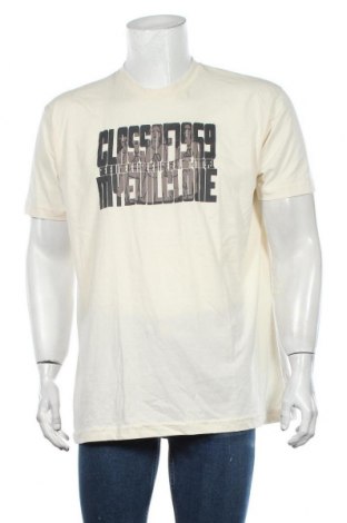 Мъжка тениска American Apparel, Размер XXL, Цвят Екрю, Памук, Цена 16,10 лв.