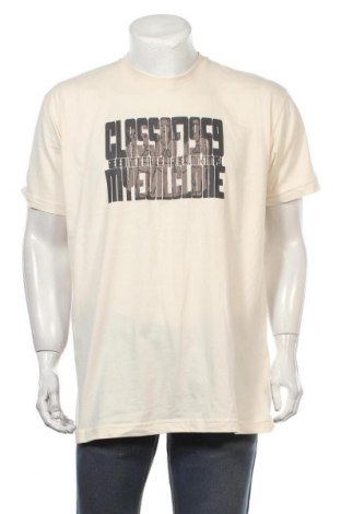 Мъжка тениска American Apparel, Размер XL, Цвят Екрю, Памук, Цена 18,40 лв.
