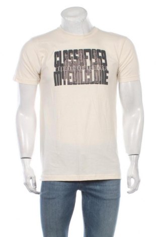 Мъжка тениска American Apparel, Размер M, Цвят Екрю, 100% памук, Цена 21,42 лв.