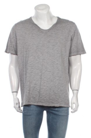 Мъжка тениска Angelo Litrico, Размер XL, Цвят Сив, 100% памук, Цена 18,40 лв.