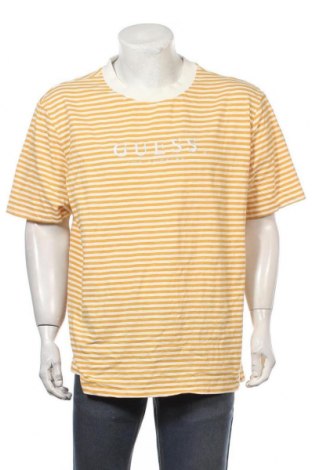 Мъжка тениска Guess, Размер XL, Цвят Оранжев, Памук, Цена 28,56 лв.